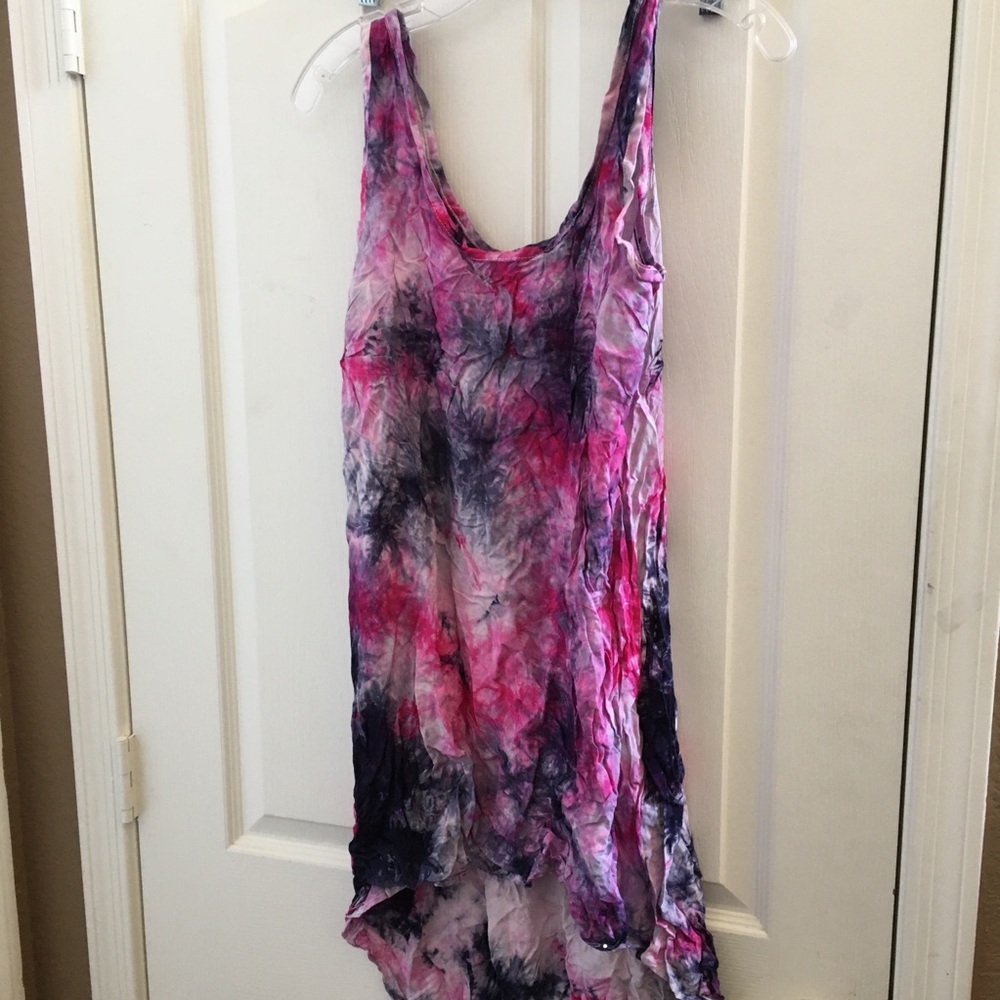 FINAL MARKDOWN JUNIOR planet gold summer dress large